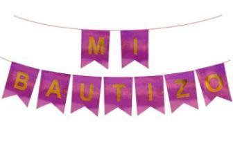 BANDERIN MI BAUTIZO