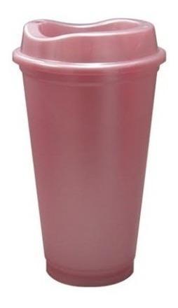 Cafetero star color rosa oro 16 oz