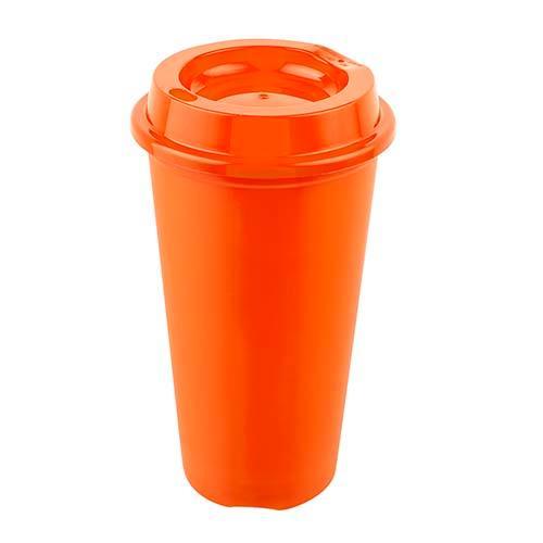 Cafetero star color naranja 16 oz