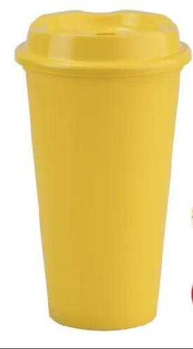 Cafetero star color amarillo 16 oz