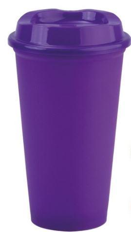 Cafetero star color morado 16 oz