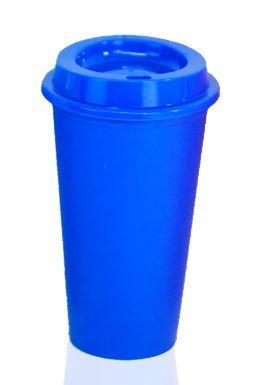 Cafetero star color azul rey 16 oz