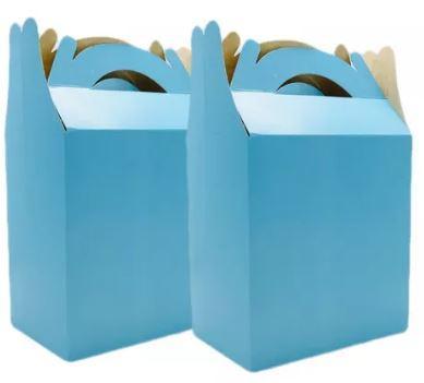 Caja dulcera color azul bebé
