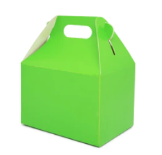 Caja lonchera color verde manzana