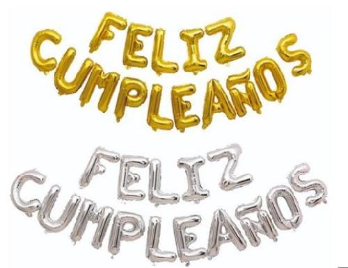 Globo "FELIZ CUMPLEAÑOS" "16"