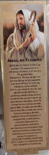 Recuerdo en MDF Jesús