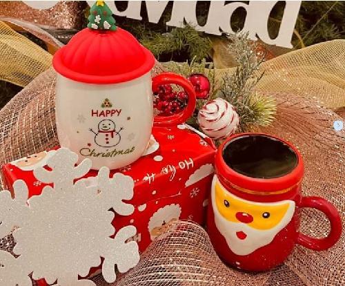 TAZAS NAVIDEÑAS 400ML