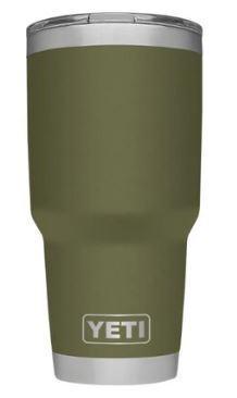 TERMO MARCA YETI COLOR VERDE MILITAR 30OZ