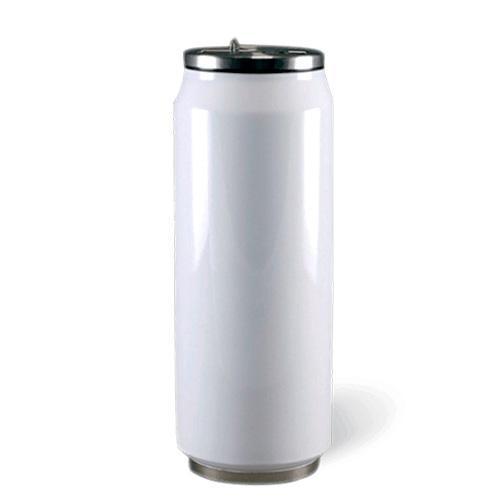 Termo lata blanca 500 ml